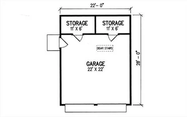 Optional Garage Plan